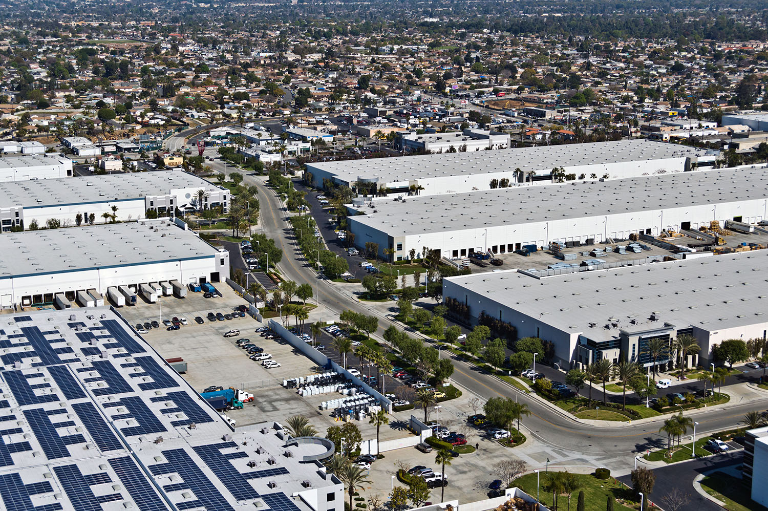 Golden Springs Business Center Aerial Photo